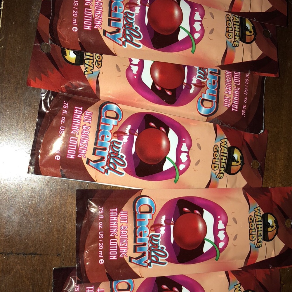 Tanning lotion!